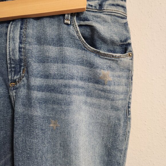 Abercrombie & Fitch Simone High Rise Ankle Stars 🌟 Size 10-12 - Picture 2 of 12